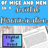 Of Mice and Men Chapter 4 Pre Reading Writing Prompt Activ