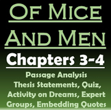 Of Mice and Men Chapters 3-4: