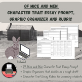 Of Mice and Men Character Trait Essay Prompt, Graphic Orga
