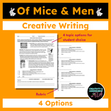 Of Mice and Men Creative Writing Assignment | Diary, Eulog