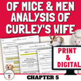 Print & Digital Of Mice and Men Chapter 5 Character Analys