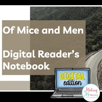 Preview of Of Mice and Men Digital Reader's Notebook (Paperless)