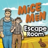 OF MICE AND MEN Escape Room (Novel Study Review Activity)