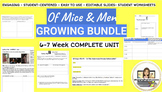 Of Mice and Men COMPLETE BUNDLE - Editable Slides, Study G
