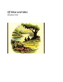 Of Mice and Men Literature Circle with Common Core Standards