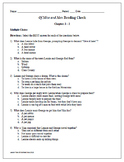 Of Mice and Men: Quizzes for Chapters 1-2, 3-4, and 5-6 wi