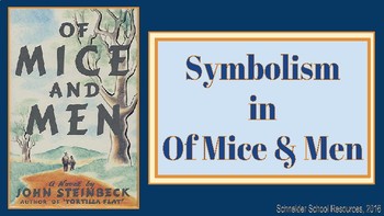 Of Mice & Men Vocabulary Visuals - ppt download