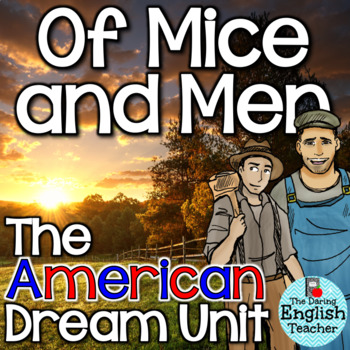 Preview of Of Mice and Men: The American Dream Thematic Unit