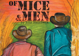 Of Mice and Men Unit - 24 Lessons, PPT, Resources, Homework!