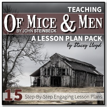 Preview of Of Mice and Men by John Steinbeck: Teaching Unit {Lesson Plans and Activities}