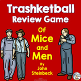 Of Mice and Men by John Steinbeck Trashketball Review Game