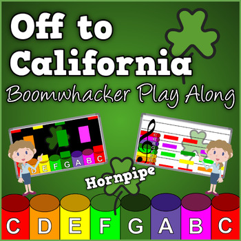Preview of Off to California [Irish Hornpipe] -  Boomwhacker Videos & Sheet Music