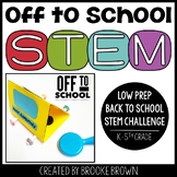 Off to School (School Bus) STEM Challenge - Back to School