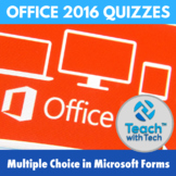 Microsoft Office 2016 Quizzes for Word Excel PowerPoint in