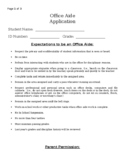 Office Aide Application