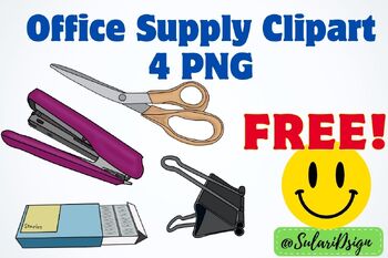 Preview of Office supply - Free Clipart 4 png