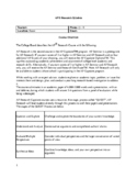 Official (editable) AP Research Syllabus (Course Audit & C