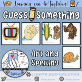 Offline Draw Something-ish Visual Literacy & Spelling Game