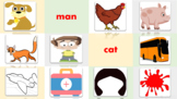 CVC Words Simple Words Reading Activity