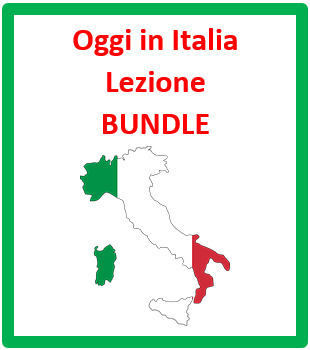 Preview of Oggi in Italia Lezione 9 Bundle