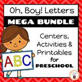 Oh, Boy! Letters | Preschool Mega Letter Alphabet Bundle