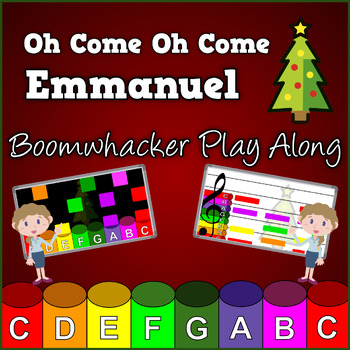 Preview of Oh Come Oh Come Emmanuel - Boomwhacker Play Along Videos & Sheet Music