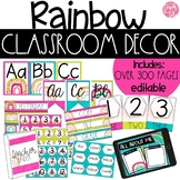 Oh Happy Day Rainbow Classroom Decor