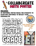 Oh Hey 5th Grade! Collaborative Poster