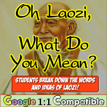 Preview of Oh, Laozi! What do you mean? Students translate Taoism's founder!