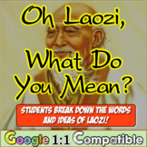 Oh, Laozi! What do you mean? Students translate Taoism's founder!