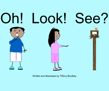Preview of Oh! Look! See! Book Sight, Dolch, or High Frequency Word Story