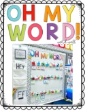 Oh My Word!  Word Wall Title