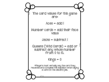 rules for card game 99