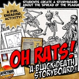 Oh Rats! Black Death Bubonic Plague Story Board Europe Mid