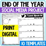 End of Year Activities - Social Media Templates - Last Day