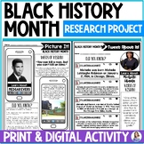 Black History Month Social Media Templates: Mini Research Project