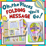 Oh The Places You'll Go Craft: FOLDING CARD Hot Air Balloo