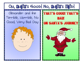 Preview of Oh, that's Good! No, that's Bad! for Alexander and Santa