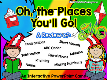 Preview of Oh, the Places You’ll Go! – A Concepts Review Game
