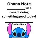 Ohana Notes