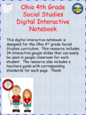 Ohio 4th Grade Social Studies Interactive Digital Notebook