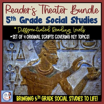 Preview of Ohio 5th Grade Social Studies Reader's Theater Bundle