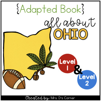 Preview of Ohio Adapted Books (Level 1 and Level 2) | Ohio State Symbols