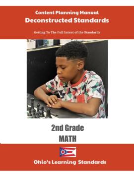 Preview of Ohio Deconstructed Standards Content Planning Manual 2nd Grade Math