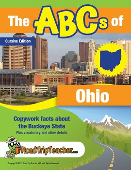 Preview of Ohio Handwriting Printables - Cursive Edition