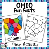 Ohio Map Activity | Fun State Facts