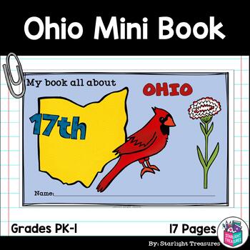 Preview of Ohio Mini Book for Early Readers - A State Study