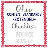 Ohio Science Extended Standards Checklist Grades 6-8