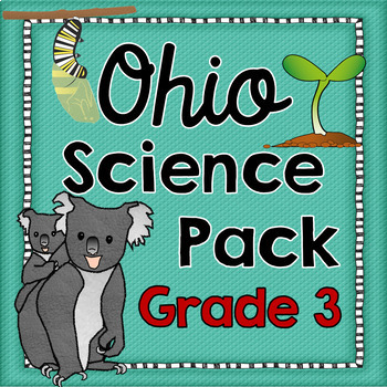 Preview of Ohio Science Pack Grade 3