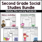 2nd Grade Social Studies Bundle: Curriculum for the Entire Year